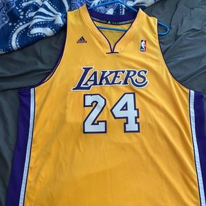 Kobe Bryant authentic adidas basketball jersey